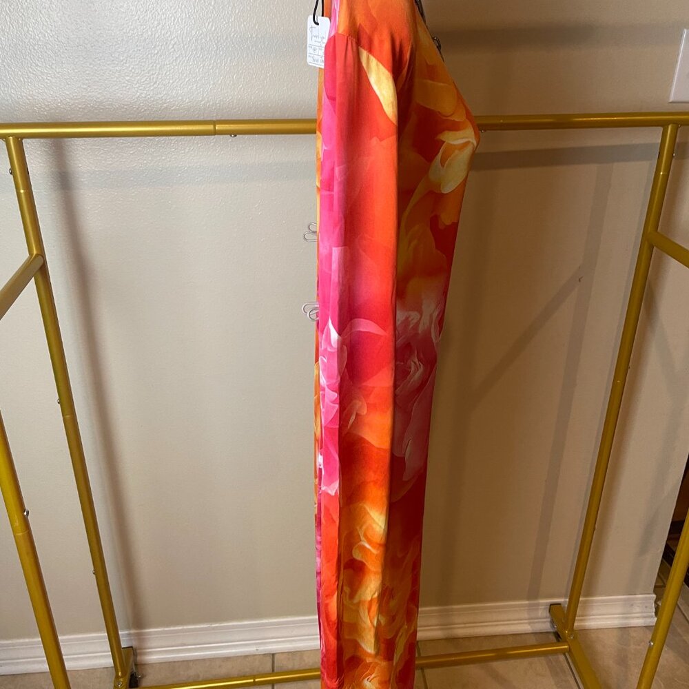 SUNSET ISLAND MIDI DRESS 3X - Picture 6 of 8